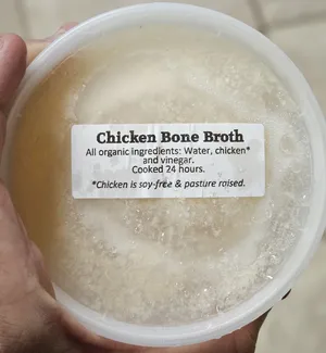 Pasture Raised, Organic Chicken Bone Broth